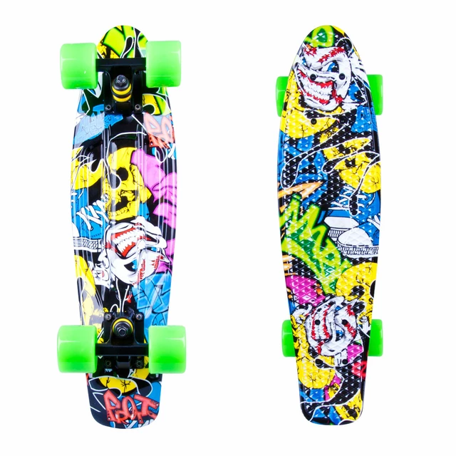 Pennyboard WORKER Colory 22" - Angry Green (žlto-zelená) - Angry Green (žlto-zelená)