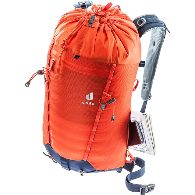 Hiking Backpack Deuter Guide Lite 24 - Papaya-Navy