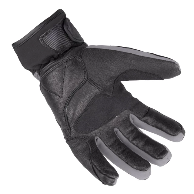 Winter Leather/Textile Moto Gloves W-TEC NF-4070