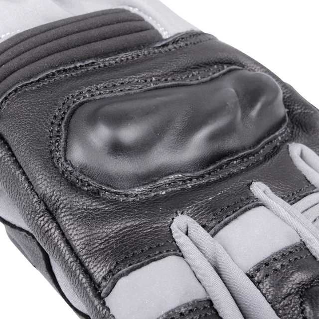 Winter Leather/Textile Moto Gloves W-TEC NF-4070