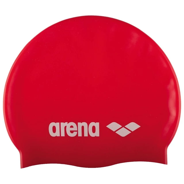 Plavecká čepice Arena Classic Silicone - červená