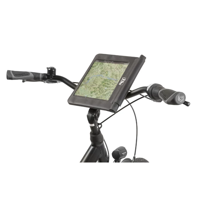 Tablet tartó kerékpárra M-Wave Black Bay XL