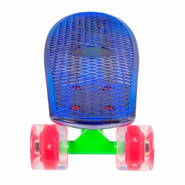 Penny board WORKER Transpy 400 22" se svítícími kolečky