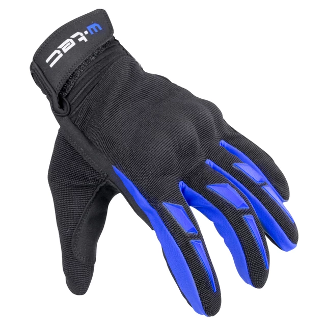 Moto rukavice W-TEC Hirshla GS-9044 - modro-černá