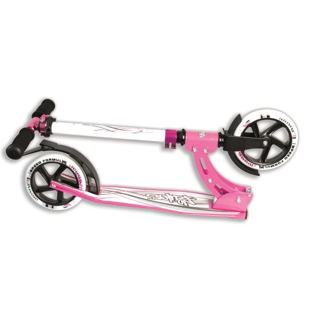 Folding Scooter Authentic NoRules 180 White-Pink