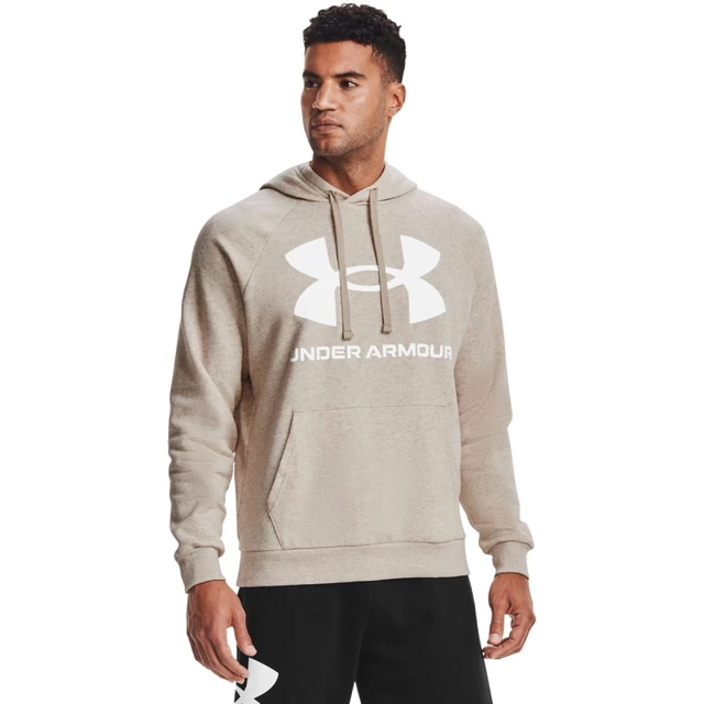 Men's Hoodie Under Armour Rival Fleece Big Logo HD - inSPORTline