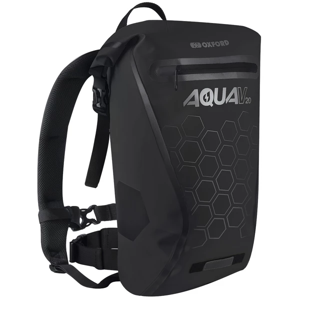 Oxford Aqua V20 Backpack Wasserdichter Rucksack 20l - fluo gelb - schwarz