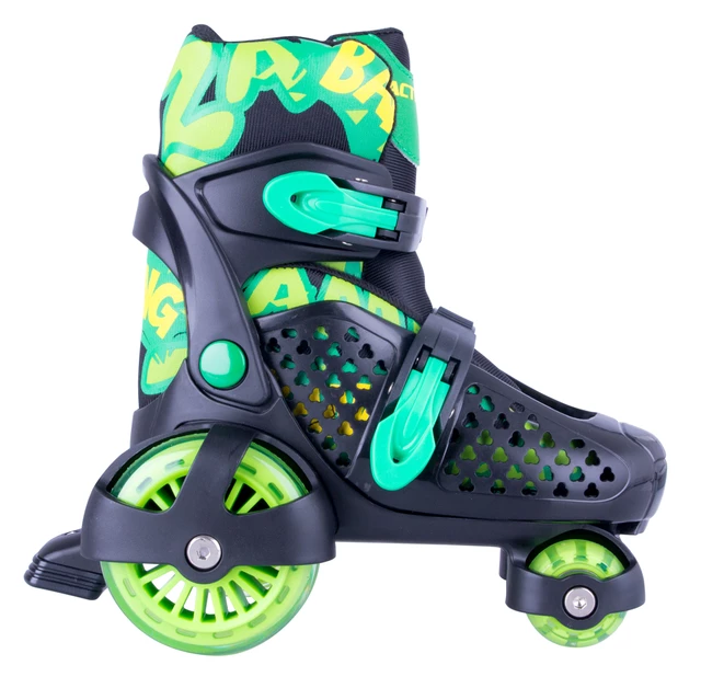 Children’s Roller Skating Set Action Darly Boy - Green-Black