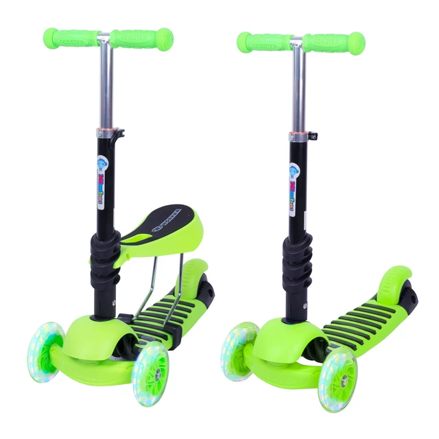 3-in-1 Scooter WORKER Nimbo - Green - Green
