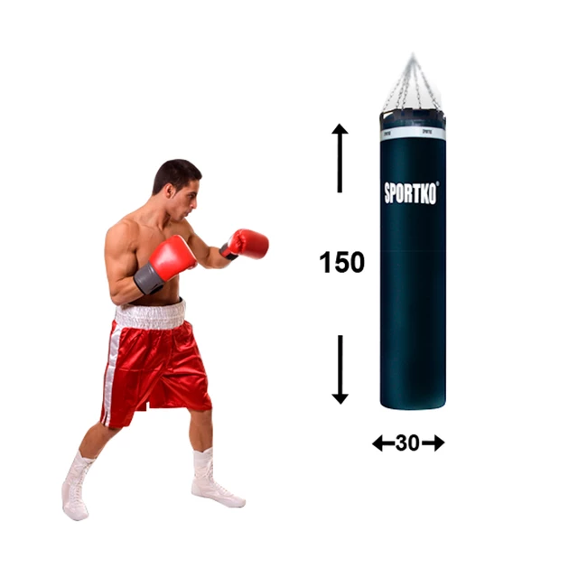 Boxovací pytel SportKO MP04 30x150cm / 60kg - inSPORTline