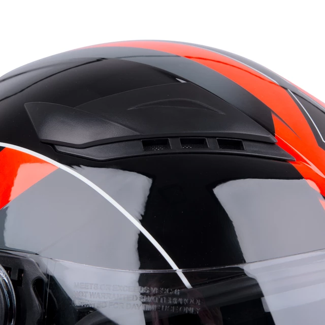 W-TEC FS-811BO Fire Orange Integralhelm