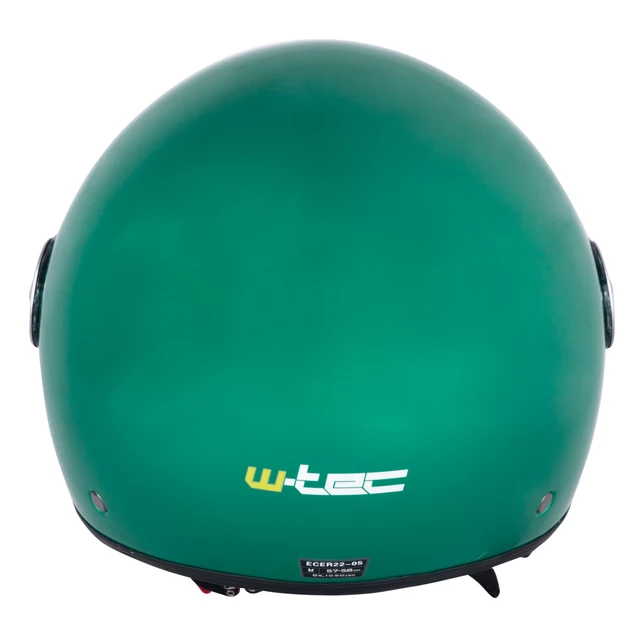 Prilba na skúter W-TEC FS-701G Retro Green