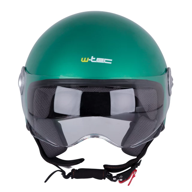 Scooter Helmet W-TEC FS-701G Retro Green