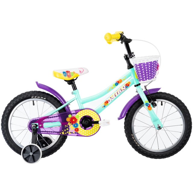 Detský bicykel DHS Daisy 1602 16" 7.0 - inSPORTline