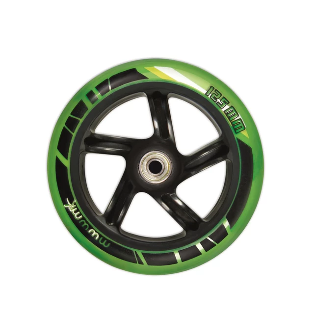 Összecsukható roller Authentic Muuwmi ST 125 fekete-zöld