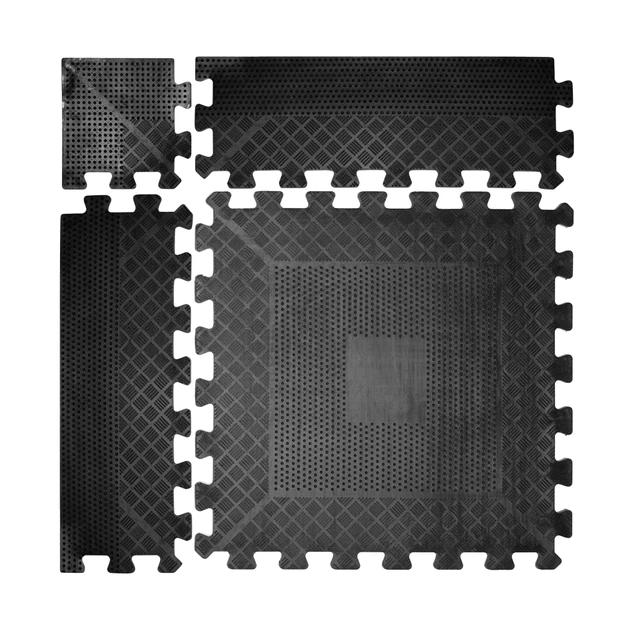 Puzzle záťažová podložka inSPORTline Rubber 1,2 cm