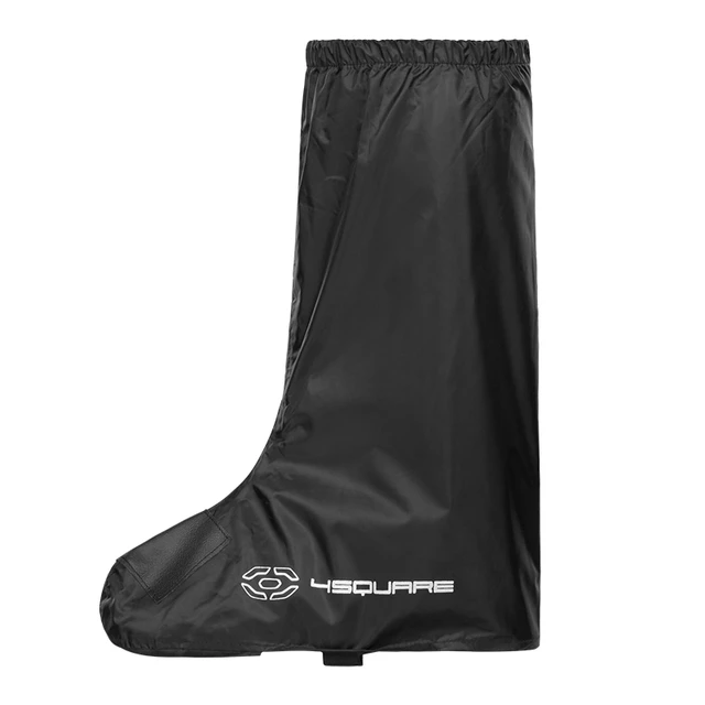 Rain Shoe Covers NOX/4SQUARE Overboots Scold w/o Sole - Black - Black