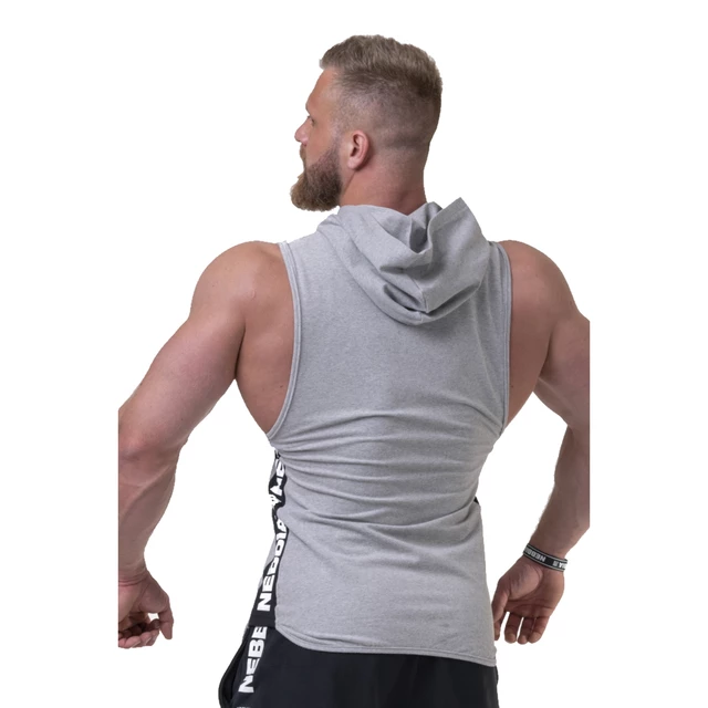 Hooded Tank Top Nebbia Legend Approved 191 - Grey
