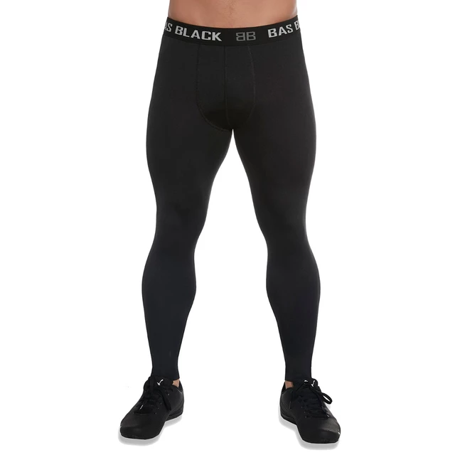 Legginsy męskie/chłopięce BAS BLACK Evergym - Czarny