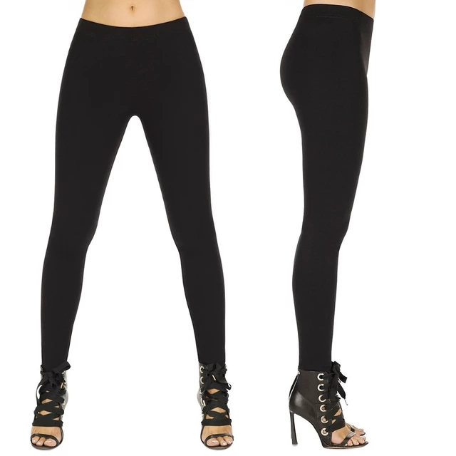 Női push-up leggings BAS BLEU Octavia - fekete - fekete