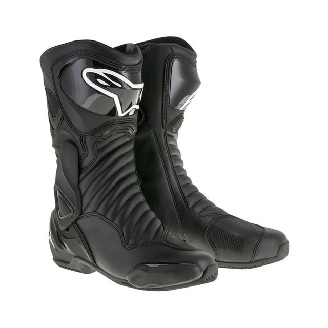 Women’s Motorcycle Boots Alpinestars S-MX 6 Black 2022 - Black
