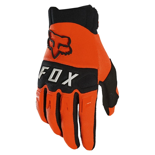 Motokrosové a cyklo rukavice FOX Dirtpaw Fluo Orange MX22 - inSPORTline