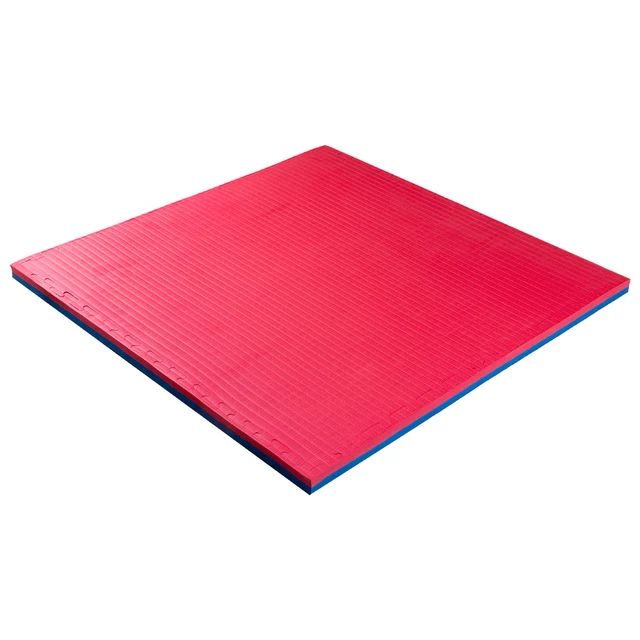 Puzzle tatami szőnyeg inSPORTline Malmeida 100x100x4 cm - piros kék
