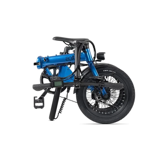 Skladací elektrobicykel EOVOLT City 4-Speed 16" - modrá