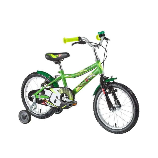 Rower dla dzieci DHS Speed 1603 16" - model 2016 - Zielony