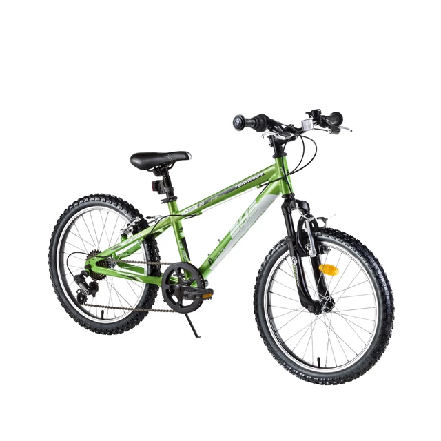 Dziecięcy rower górski DHS Terrana 2023 20"- model 2017 - Zielony