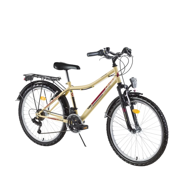 Juniorský bicykel DHS Travel 2431 24" - model 2017 - Ivory