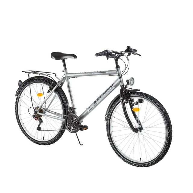 Kreativ 2613 26" Trekking Bike - Modell 2017 - schwarz - Grau