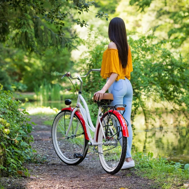 Dámsky mestský bicykel DHS Cruiser 2696 26" - model 2016