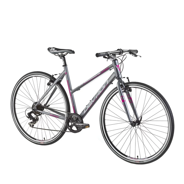 Dámsky crossový bicykel Devron Urbio LU1.8 - model 2016 - Ruby Mist