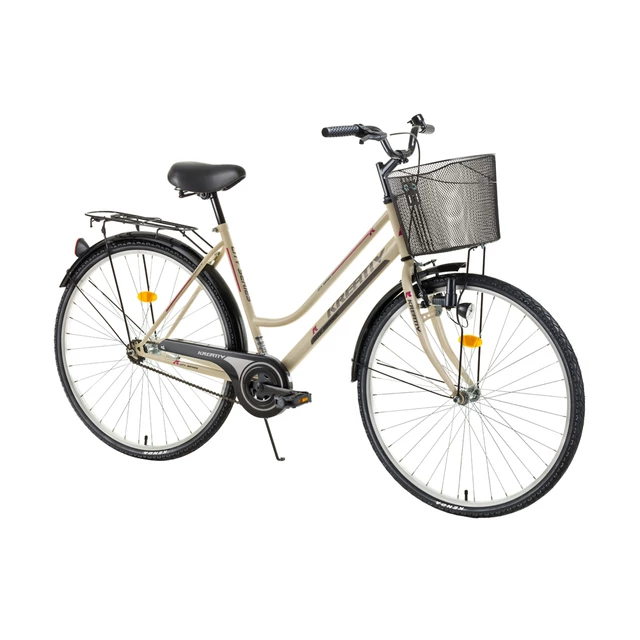Damski rower trekkingowy Kreativ Comfort 2812 - model 2017 - Kość słoniowa