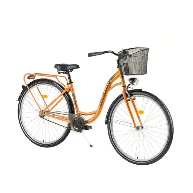 Rower miejski DHS Citadinne 2832 28" - model 2017 - Pomarańczowy