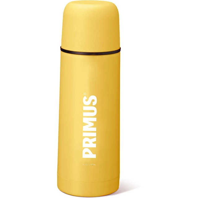 Primus Thermos Vakuumflasche 0,75 l - Ox Red - Gelb