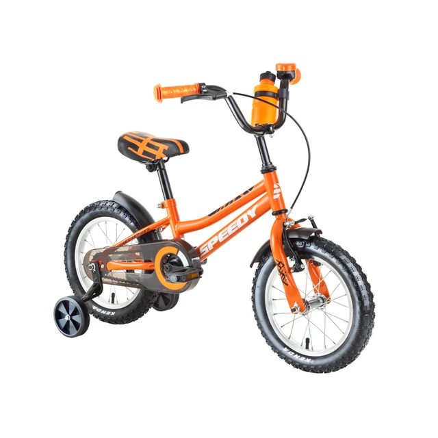 Rower dziecięcy DHS Speedy 1601 16" 3.0 - Pomarańczowy