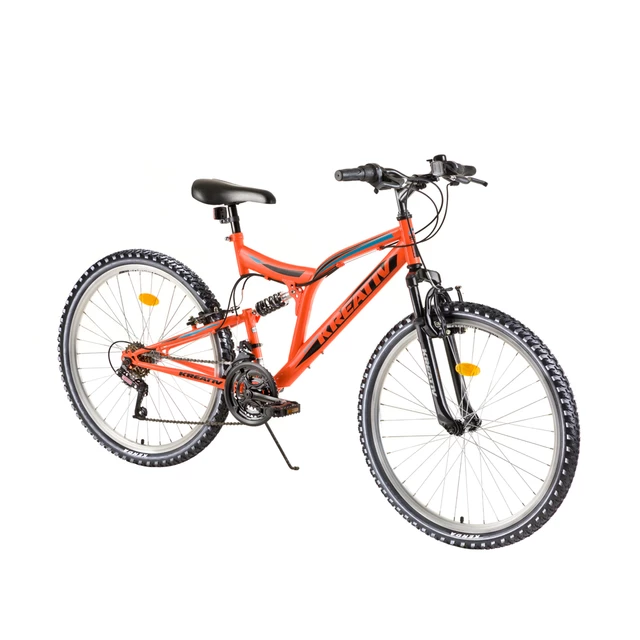 Rower z amortyzatorami Kreativ 2641 26" 3.0 - Pomarańczowy