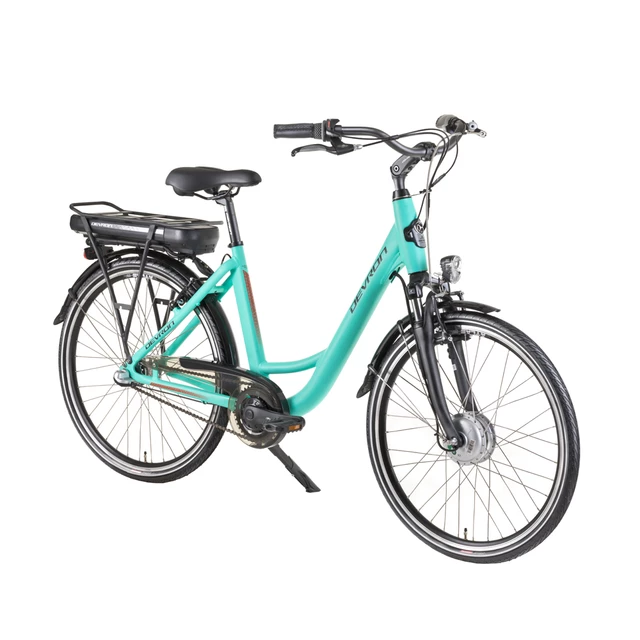 Városi elektromos kerékpár 26120 26" - modell 2018 - Fekete Matt