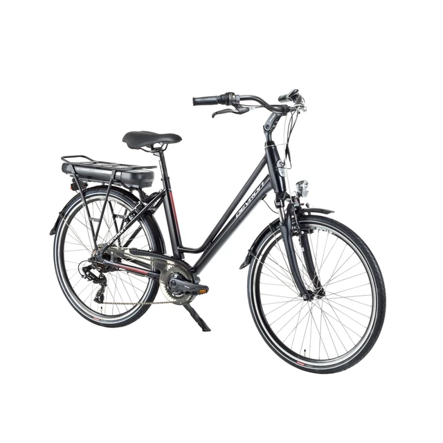 Miejski rower elektryczny Devron 26122 - model 2018 - Black Matt