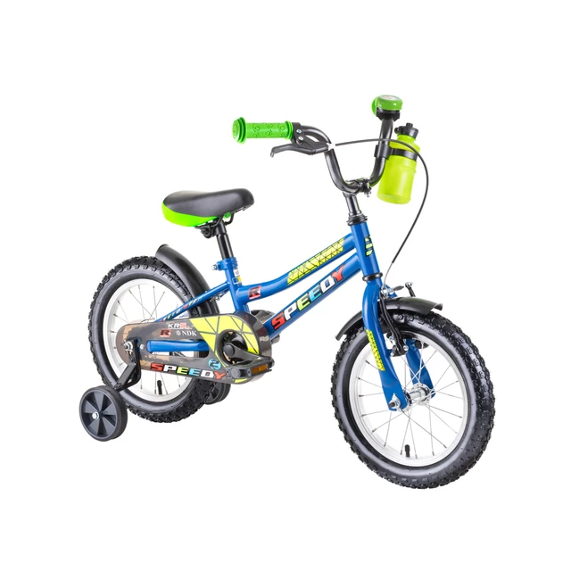 Rower dla dzieci DHS Speedy 1401 14" 4.0 - Niebieski
