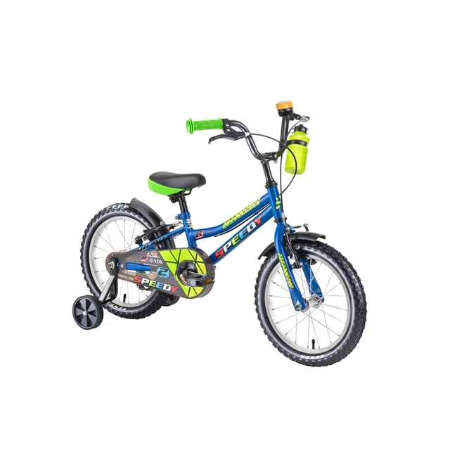 Rower dziecięcy DHS Speedy 1603 16" 4.0 - Niebieski
