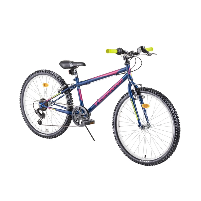 Rower dziecięcy Junior Bike DHS Teranna 2421 24" 4.0 - Niebieski