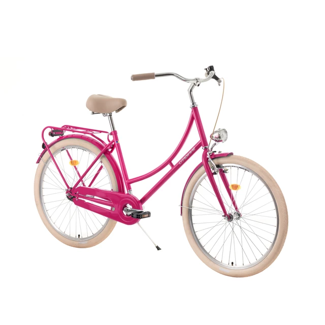 Mestský bicykel DHS Citadinne 2632 26" 4.0 - Pink
