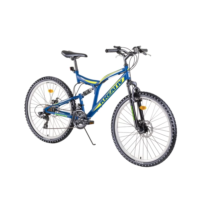 Kreativ 2643 26" - Vollgefedertes Fahrrad - Modell 2019 - Blau - Blau