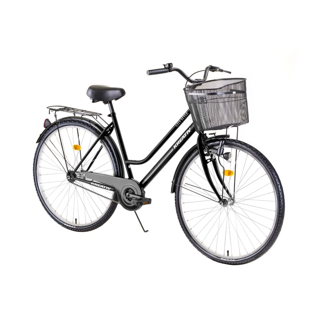 Damski rower miejski Kreativ Comfort 2812 28" 4.0 - Czarny