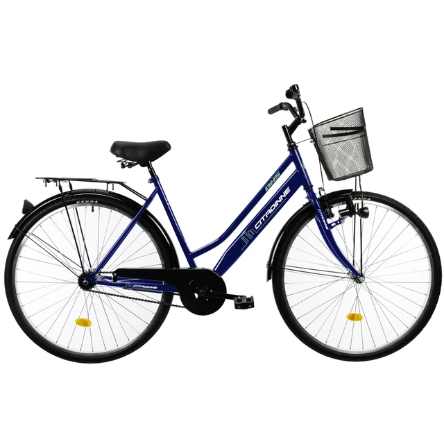 Damski rower miejski DHS Citadinne 2812 28" - 7.0 - Niebieski - Niebieski