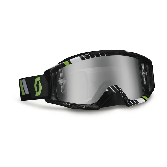 Motoros szemüveg Scott Tyrant - fekete-zöld