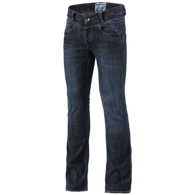 Dámske jeansové moto nohavice SCOTT W's Denim XVI - tmavo modrá